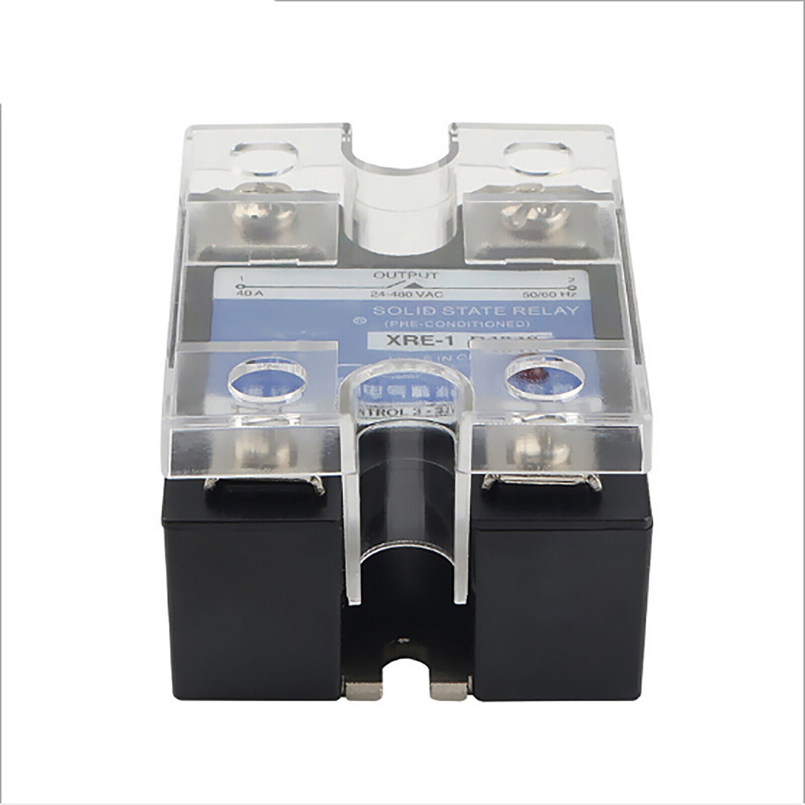 Relay Mute DC Control AC SSR Single Phase Solid State Relay For 3D Printer