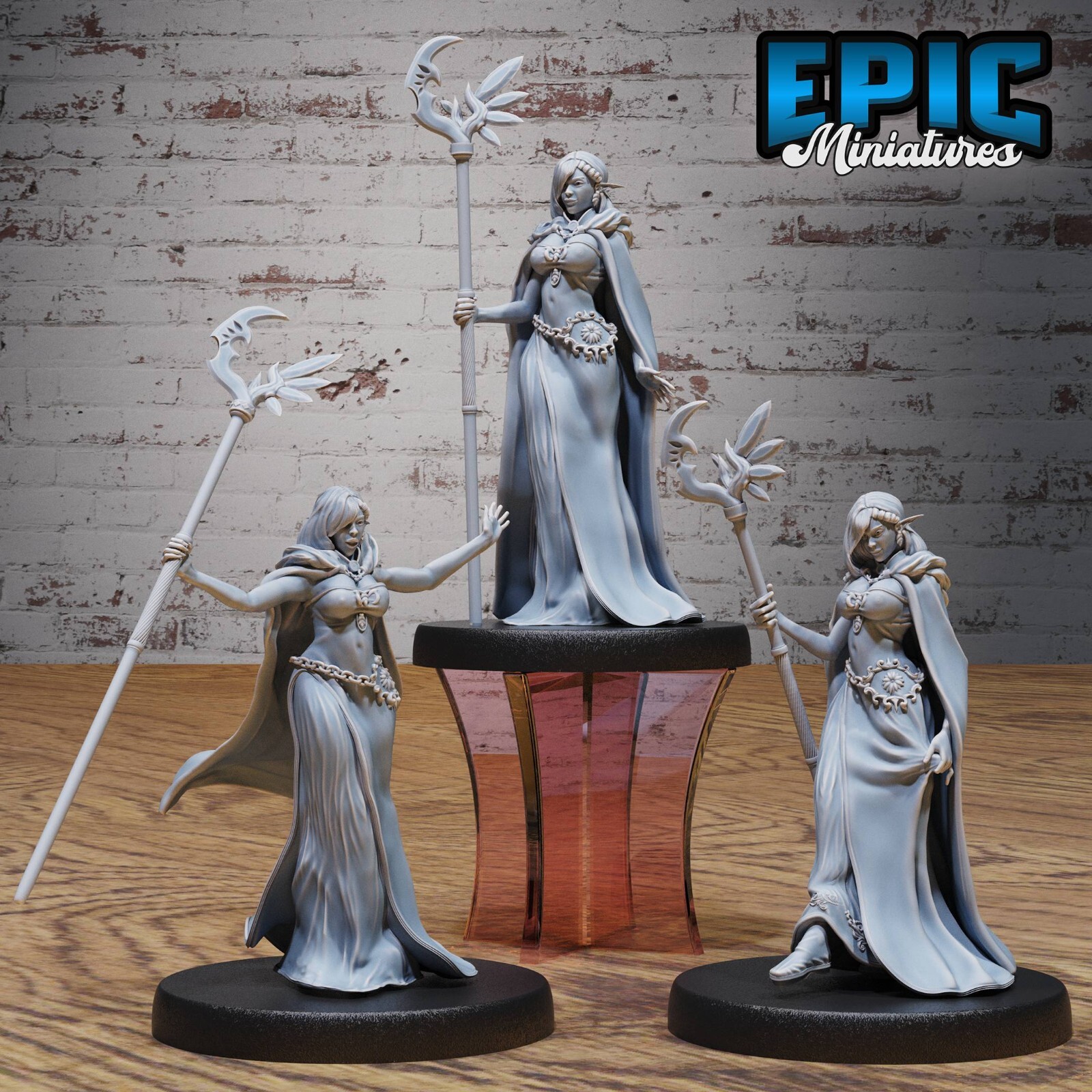 Epic Miniatures Fantasy 28mm - ELF QUEEN Dungeons and Dragons DnD Miniature