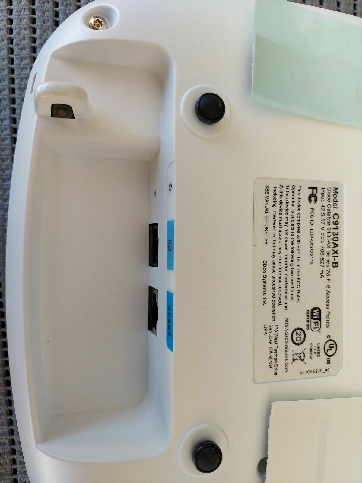 Cisco Catalyst C9130AXI-B Wireless Access Point 9130AXI - Internal Antenna B