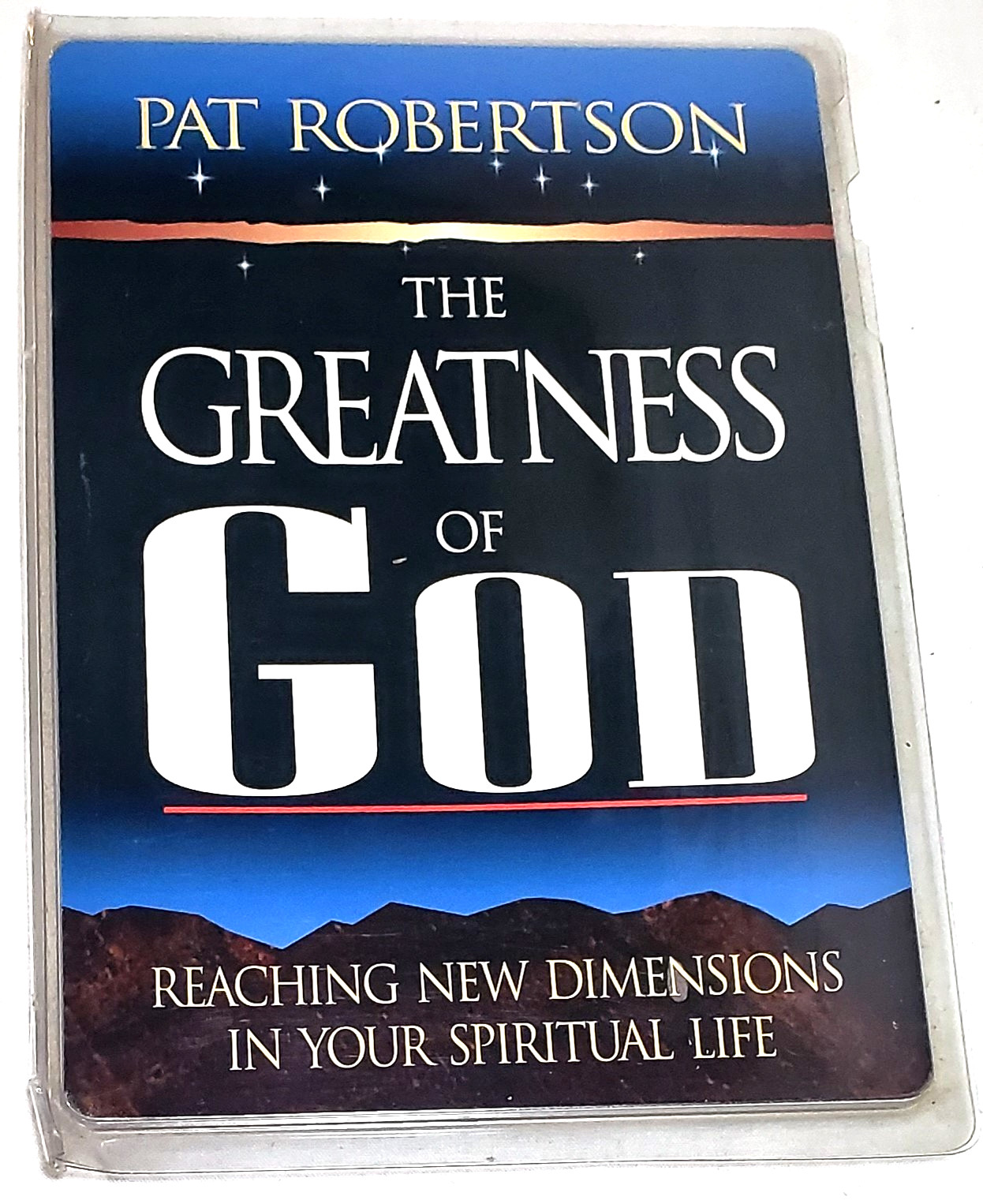 2 cassette tape set The Greatness Of God by Pat Robertson *NEW*