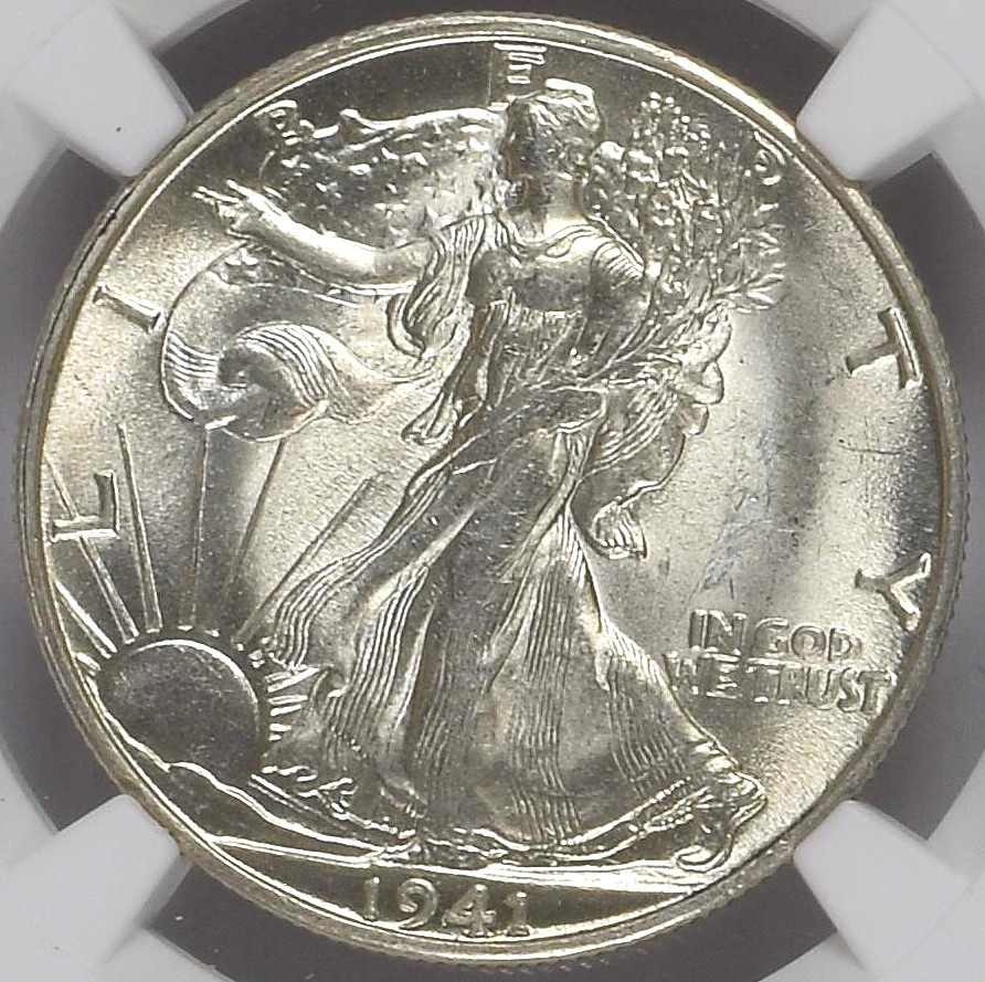 1941-S Walking Liberty NGC MS62