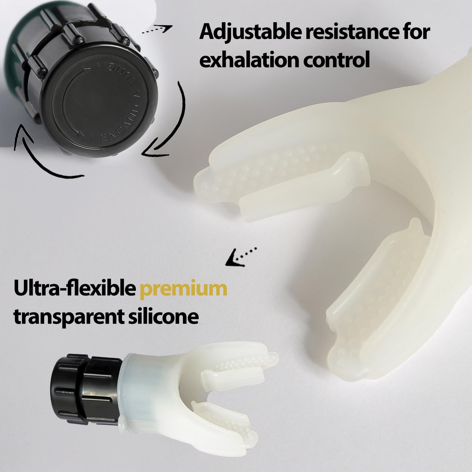 Incentive Spirometer & Lung Trainer for Adults – Portable Breathing Exercise ...