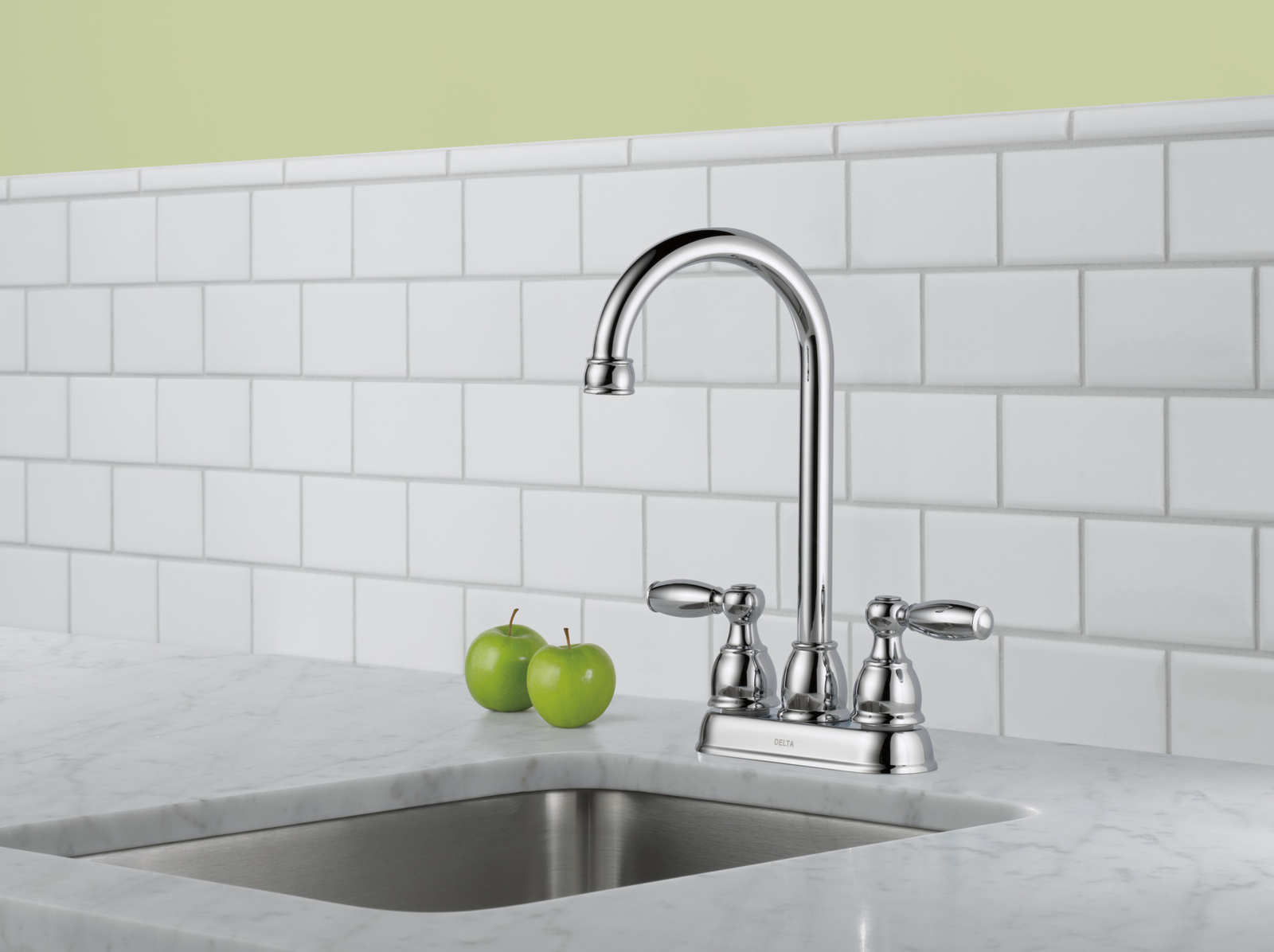 Delta Foundations Bar Prep Faucet Chrome-Certified Refurbished