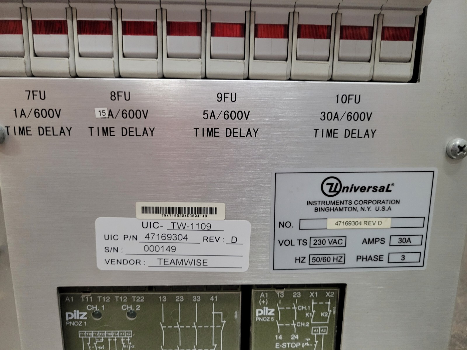 Universal Instruments 47169304 AC Chasis Assembly UIC GSM
