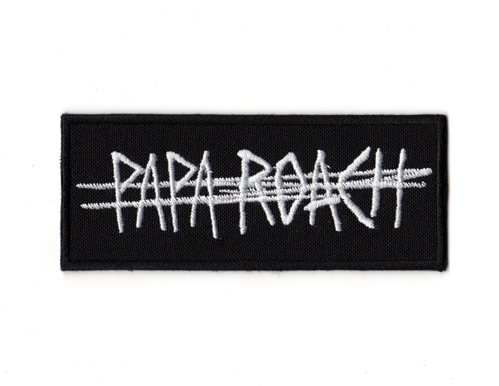 Papa Roach Sew On Patch American Alternative Hard Rock Rap Metal Band Logo