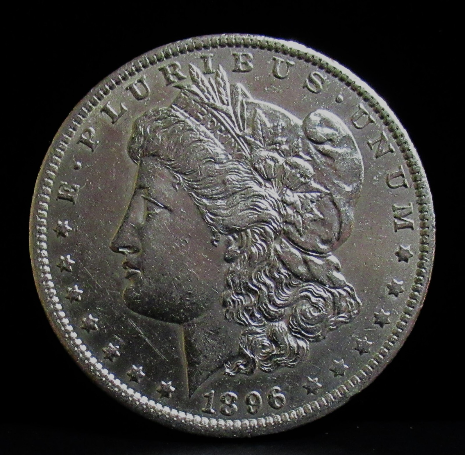 1896-O Morgan Silver Dollar    WB35