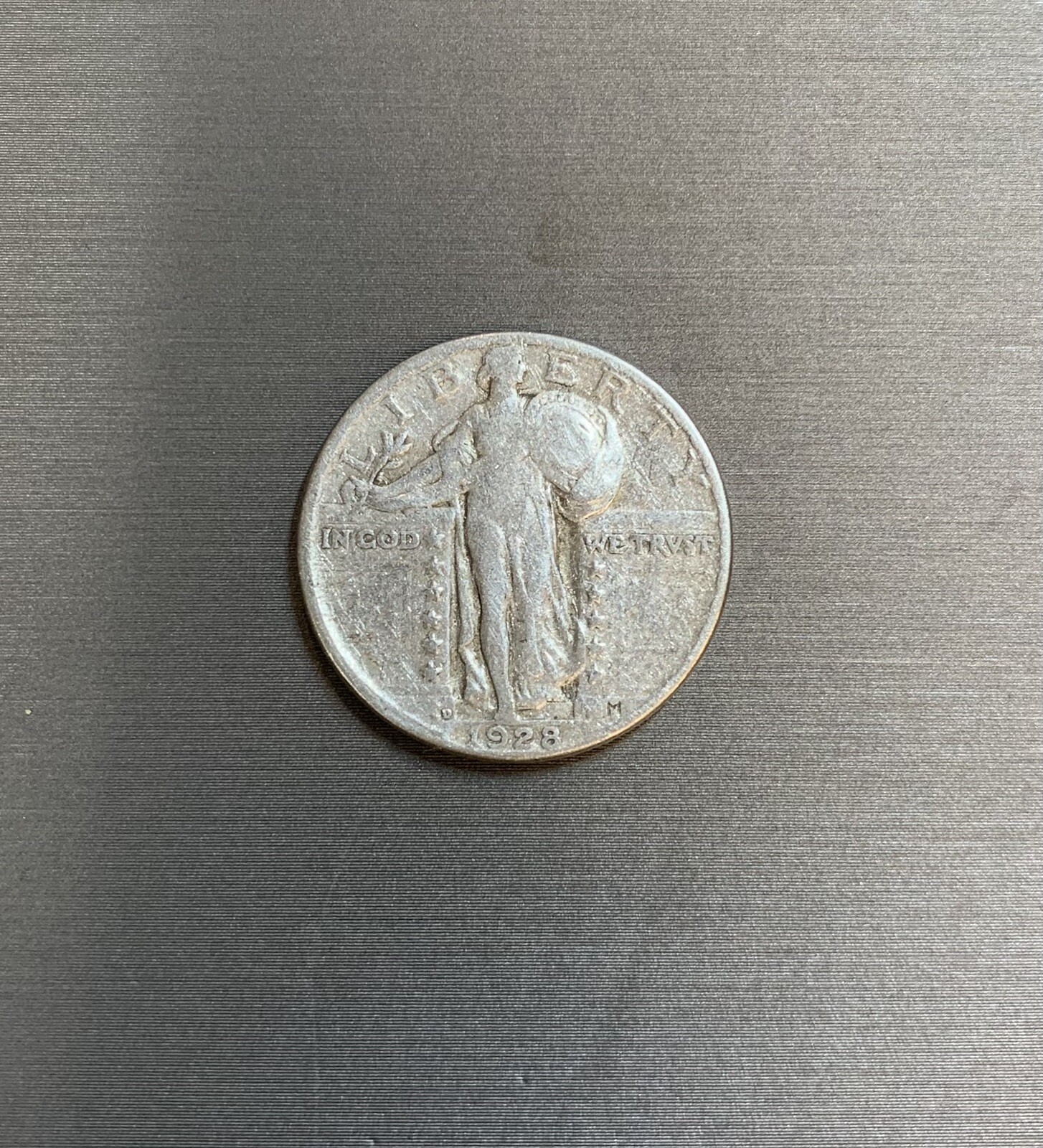 1928-D 25c Standing Liberty Quarter* #385