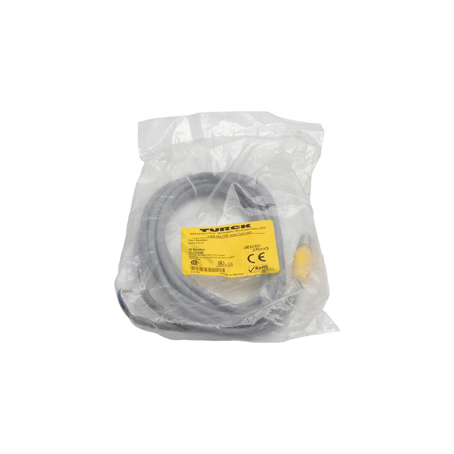 TURCK RSSV4.4T-4 U-12558 250V 4A NSMP