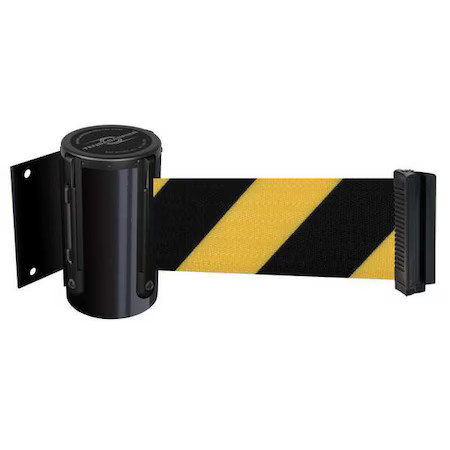 Tensabarrier 896-Std-33-Max-No-D4x-C Belt Barrier,  Black, Belt Yellow/Black