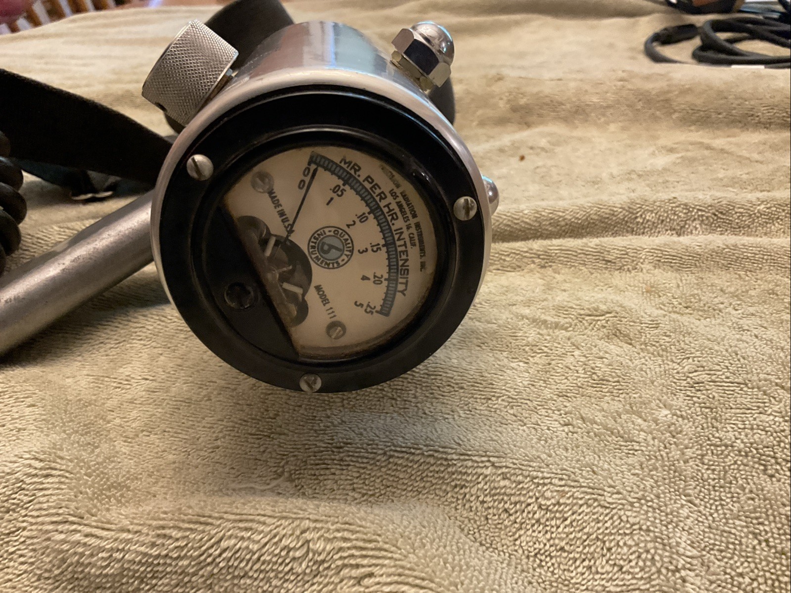 1950’s Scintillator Radiation Detector Precision Model 111 UNTESTED