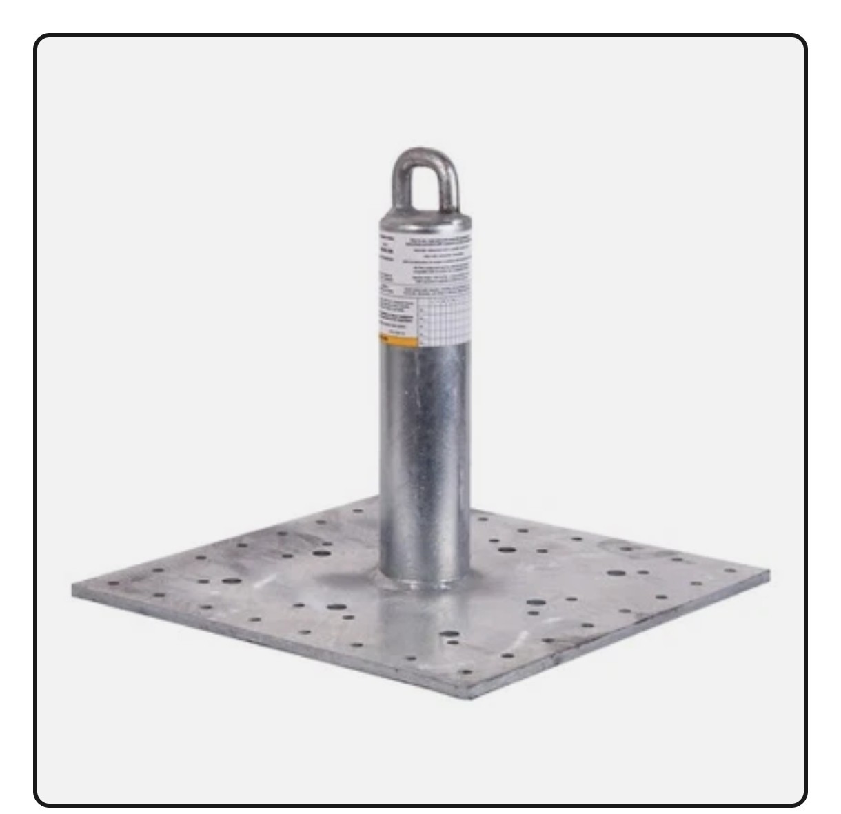 Guardian 00645 Galvanized Steel Post Anchor 12 Inches Tall