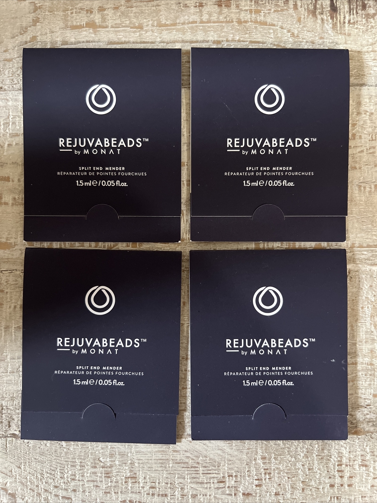 4x Monat Rejuvabeads Split End Mender - 1.5 mL Samples (All 4 Included!)