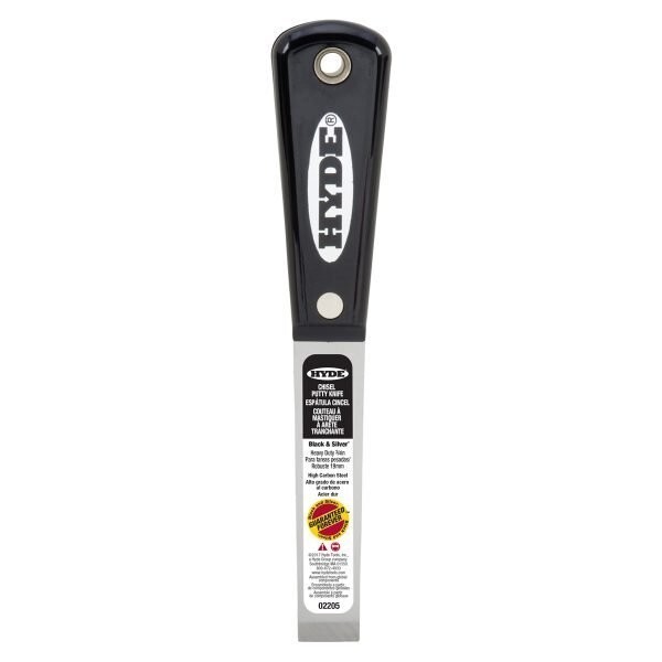 Hyde Tools - Stiff Black & Silver Putty Knife