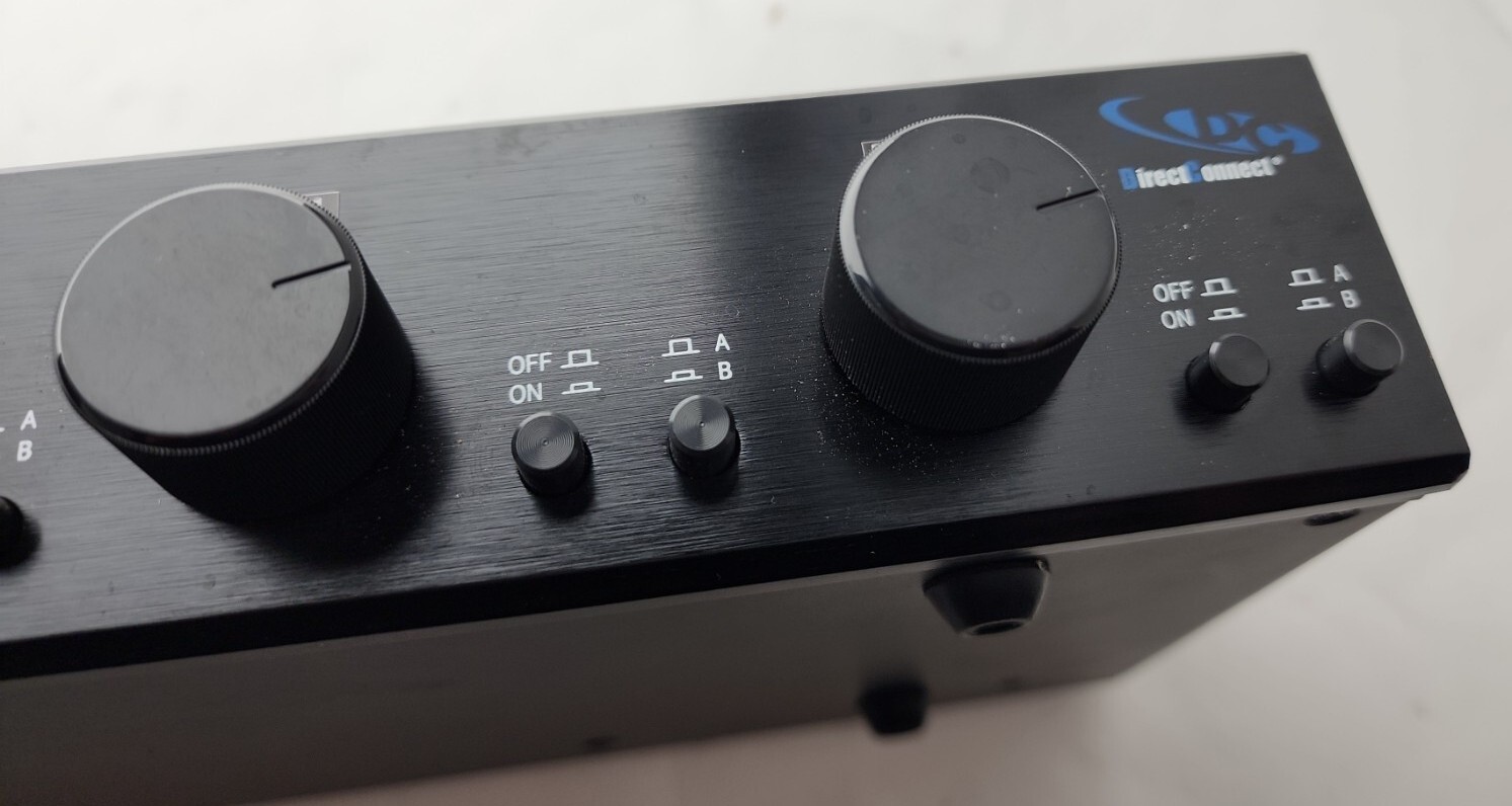 DIRECTCONNECT Dual Source 6 Pair Speaker Selector High Power Volume Controls