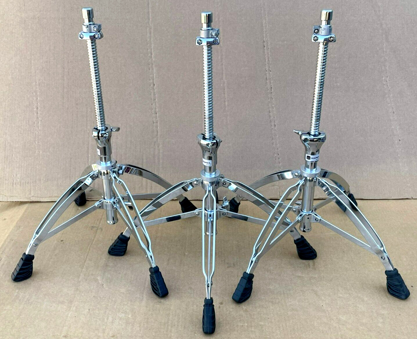 Mapex Double Braced Quad Legs w/ Height Adjustment (Lot of 3)