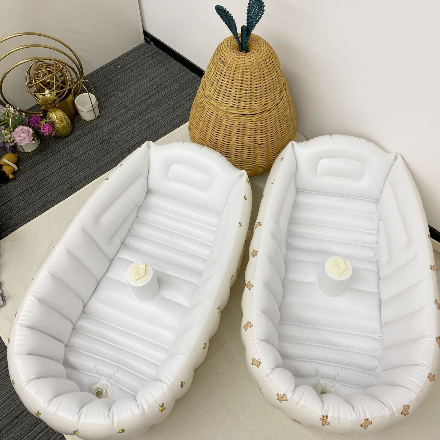 35*26*5cm Tiger bathtub
