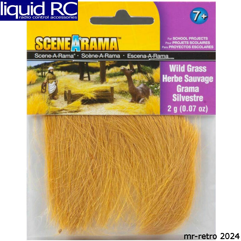 Woodland Scenics SP4186 Scene-A-Rama Scenery Bags Wild Grass 2oz