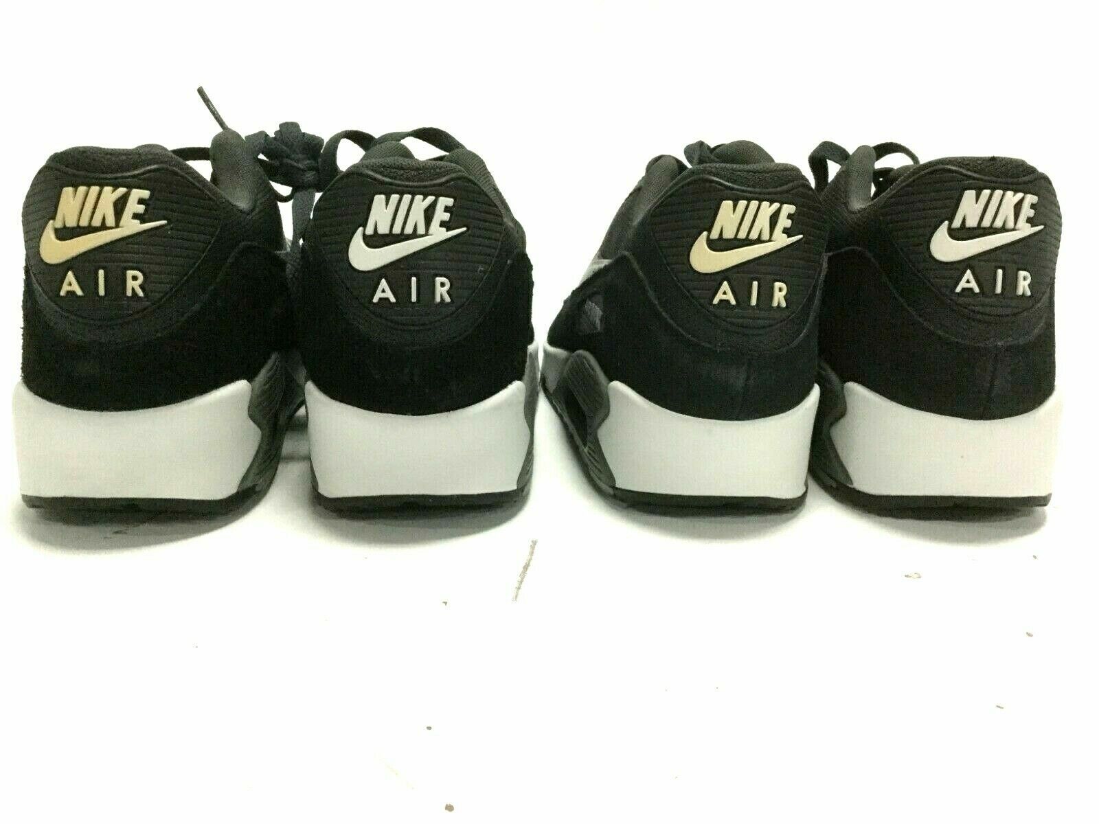 Nike Air Max 90 Essential Mens Running Low Top Shoes Sneakers 537384 Black