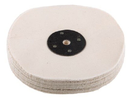 RS Pro COTTON POLISHING MOP 6-Inch Bench/Spindle Mounting