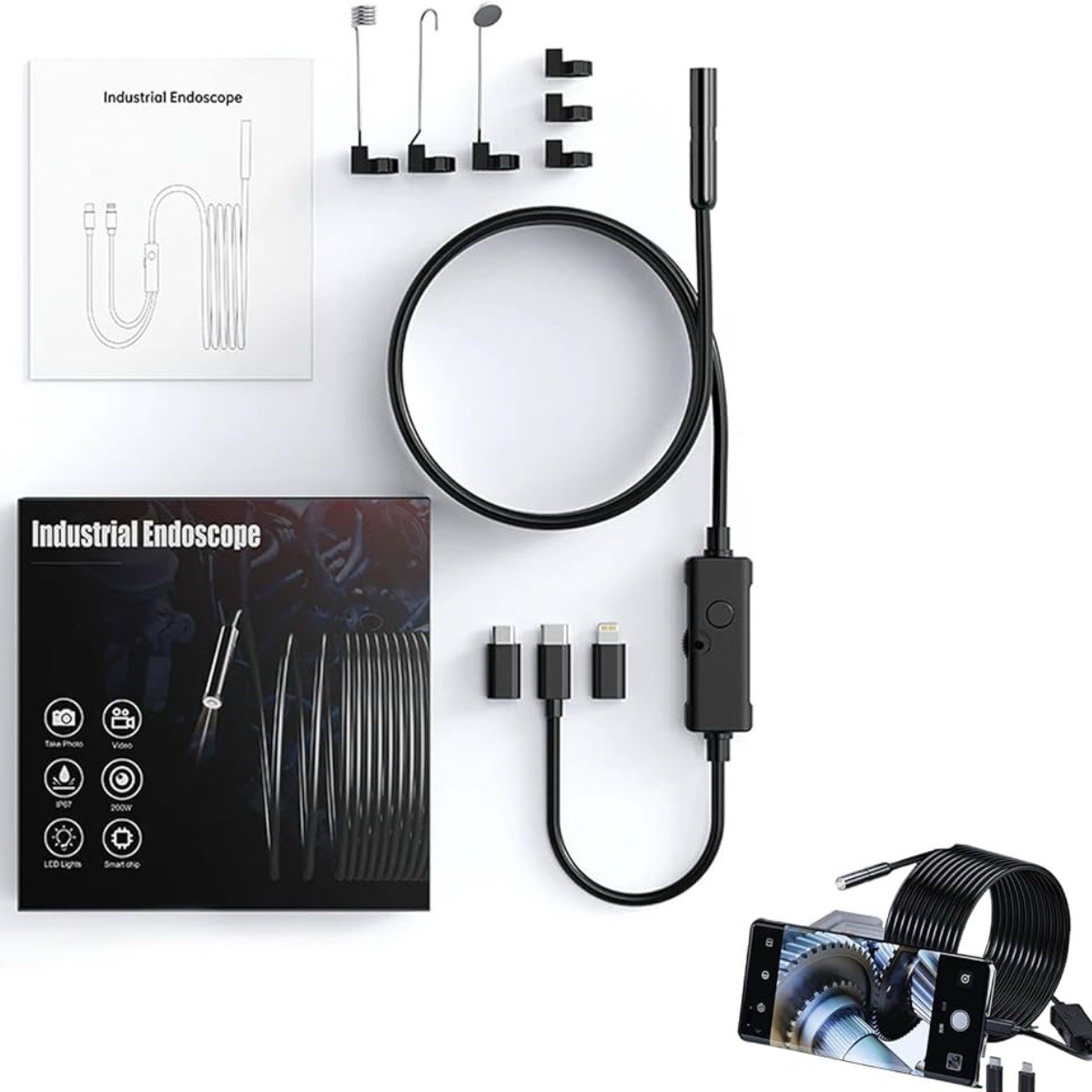 Industrial Endoscope Model Name W400