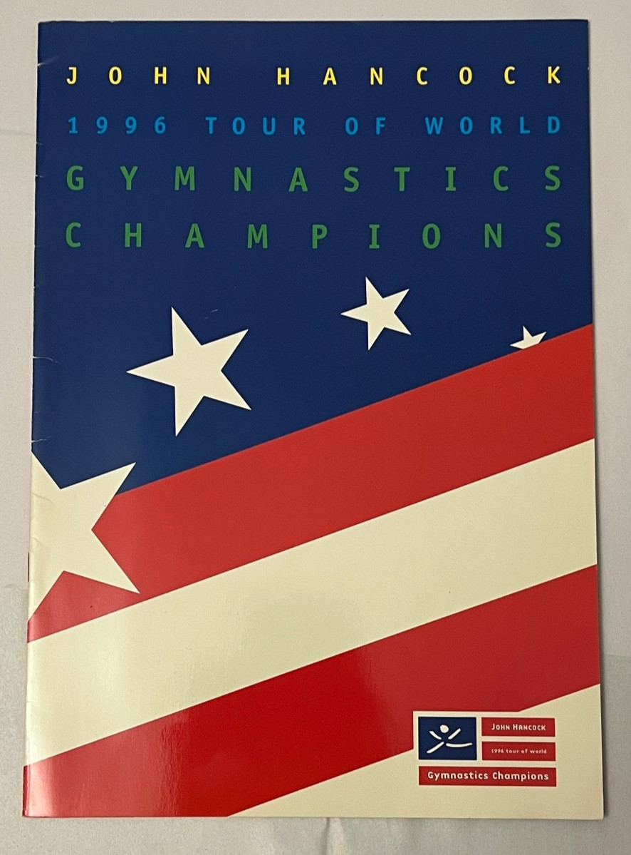 John Hancock 1996 Tour Of World Gymnastics Champions Program