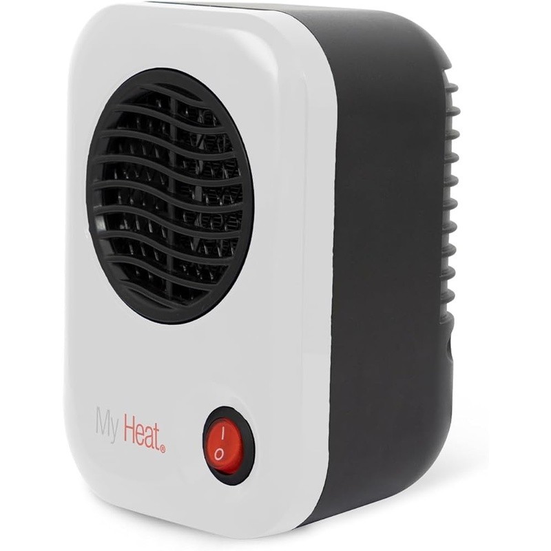 200W Portable Ceramic Space Heater Indoor Energy Efficient Overheat Protection