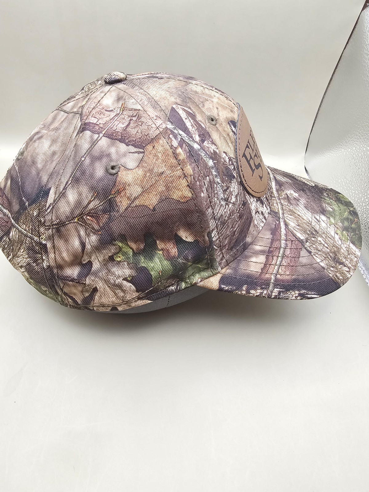 Camo Baseball Cap Hat Adjustable Mossy Oak Country Baldwin Filters