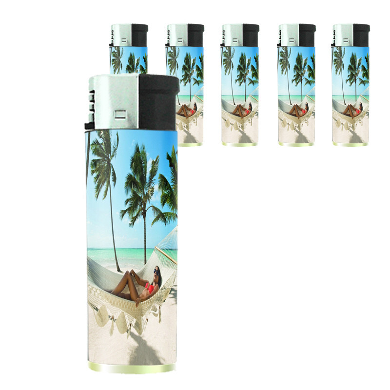 Ocean View D8 Set of 5 Electronic Butane Lighter