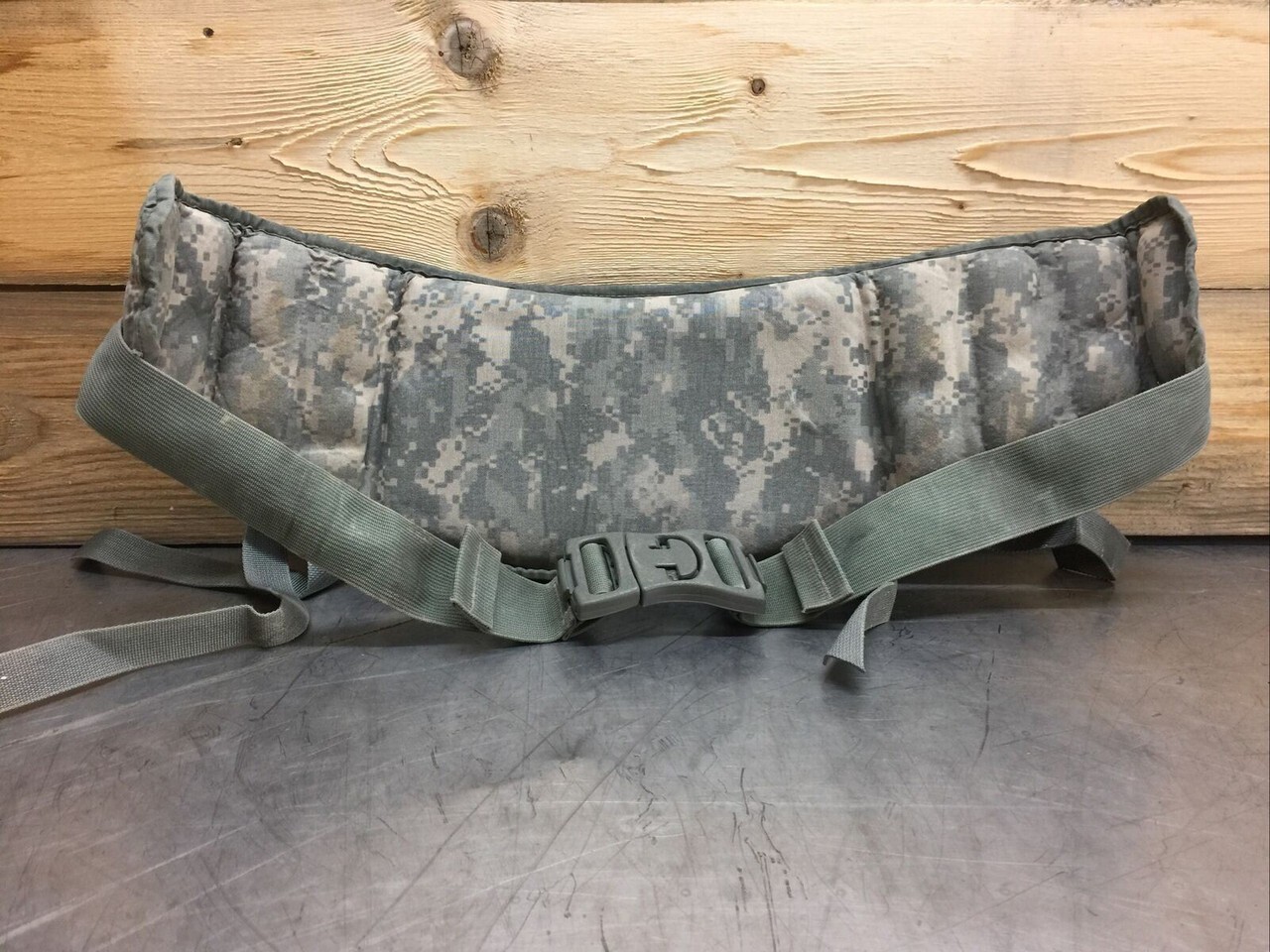US Military ACU Molle II Backpack Molded Waist Belt Kidney Pad for Rucksack EXC