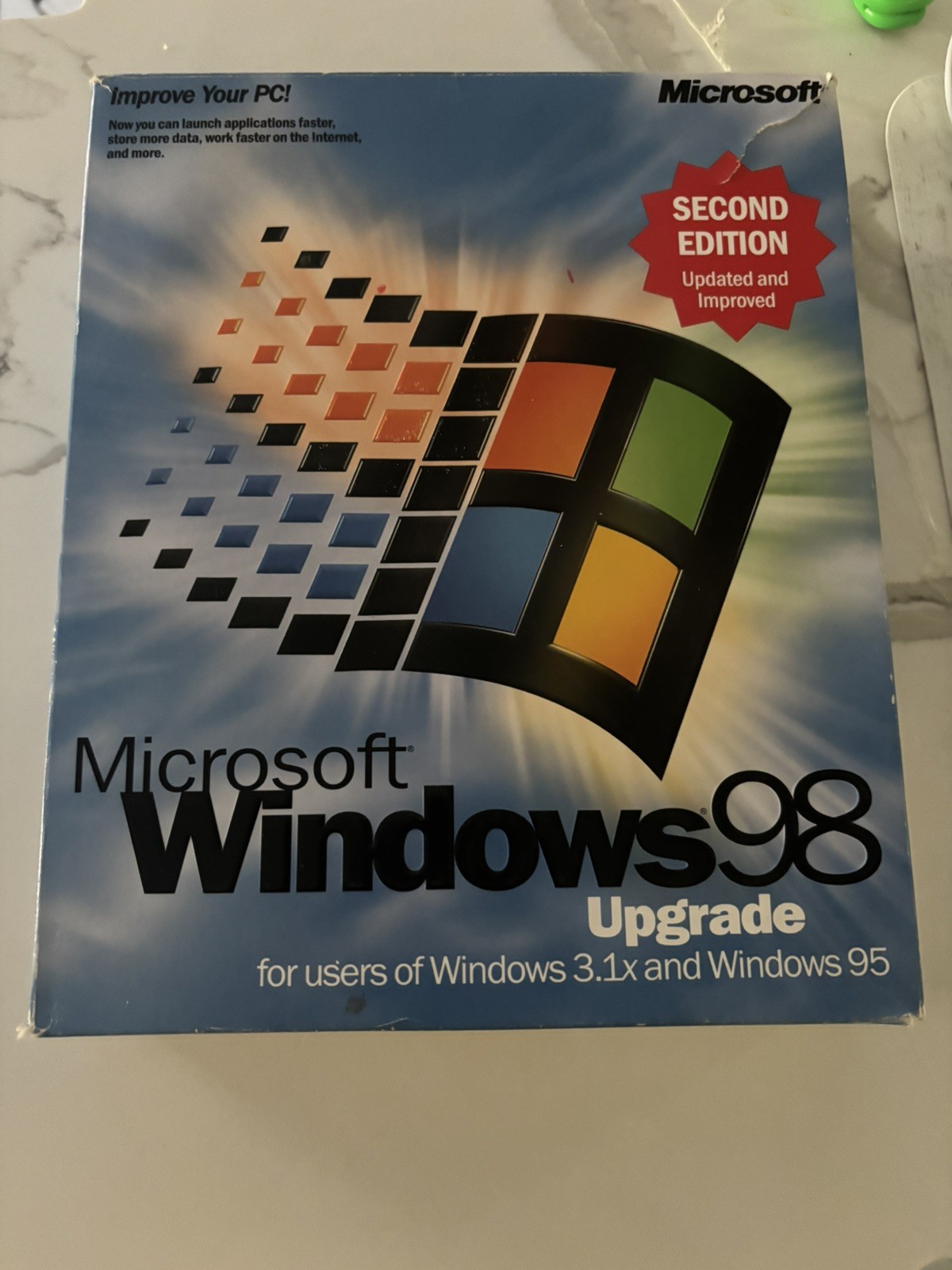 Microsoft Windows 98 Upgrade - Second Edition Installation Software