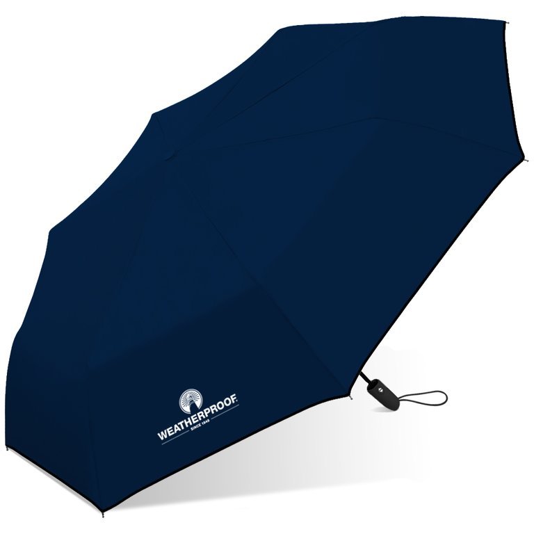 WeatherProof 42" Auto Open Auto Close Super Mini Solids Men's Umbrella WC