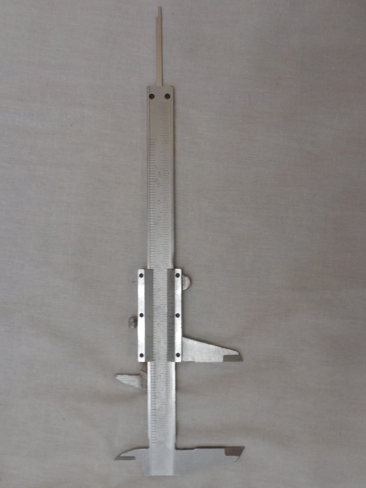Vtg Soviet Callipers Precision Measuring Instrument USSR Steel Vernier Calipers