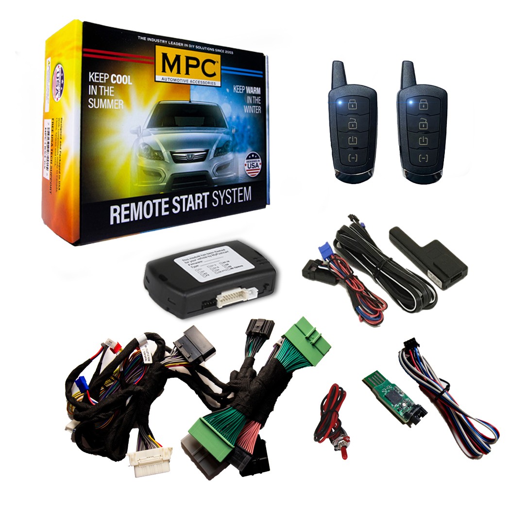 4-Button Remote Start Kit For 2014-2020 Nissan Rogue - Key-to-Start