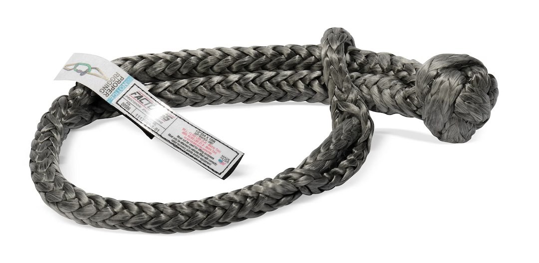 Factor 55 00586 Winch Cable Shackle 12000lb Load Limit 10in Length Gray Single