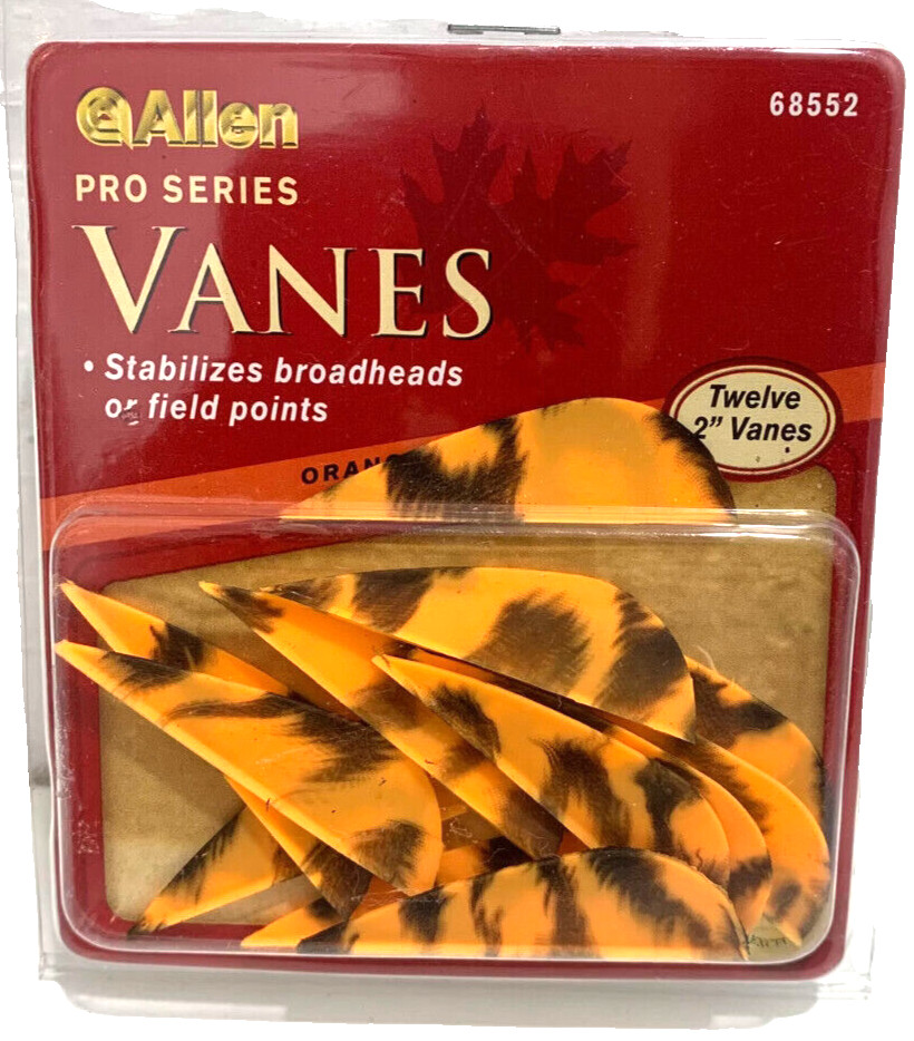 Allen 2" Archery Arrow Vanes Super Flex New