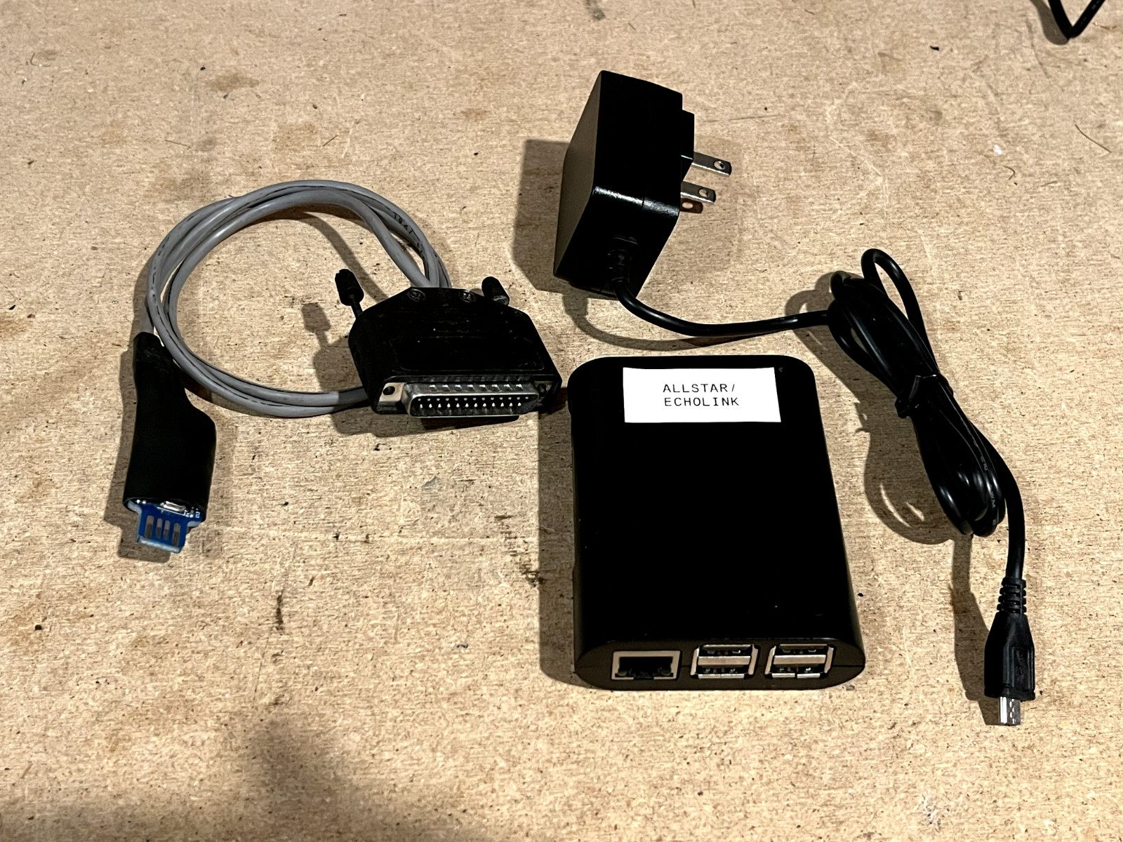 AllStar Link / EchoLink Interface for Bridgecom BCR-40U BCR-50V BCR-220 Repeater