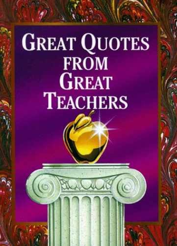 Great Quotes from Great Teachers - Hardcover, by Marlene Rimler - Very Good u