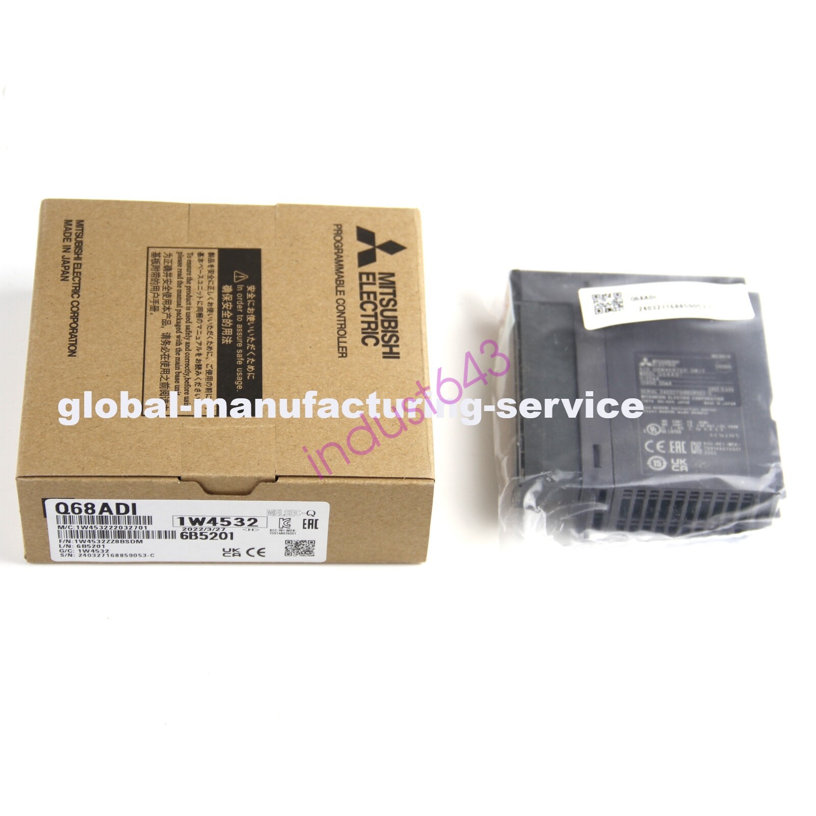 1PC NEW IN BOX MITSUBISHI A/D CONVERTER UNIT Q68ADI FREE EXPEDITED SHIPPING