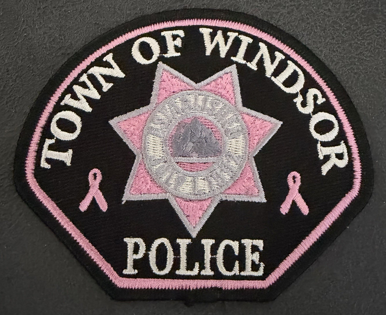 California Pink Patch. Windsor Police Dept.
