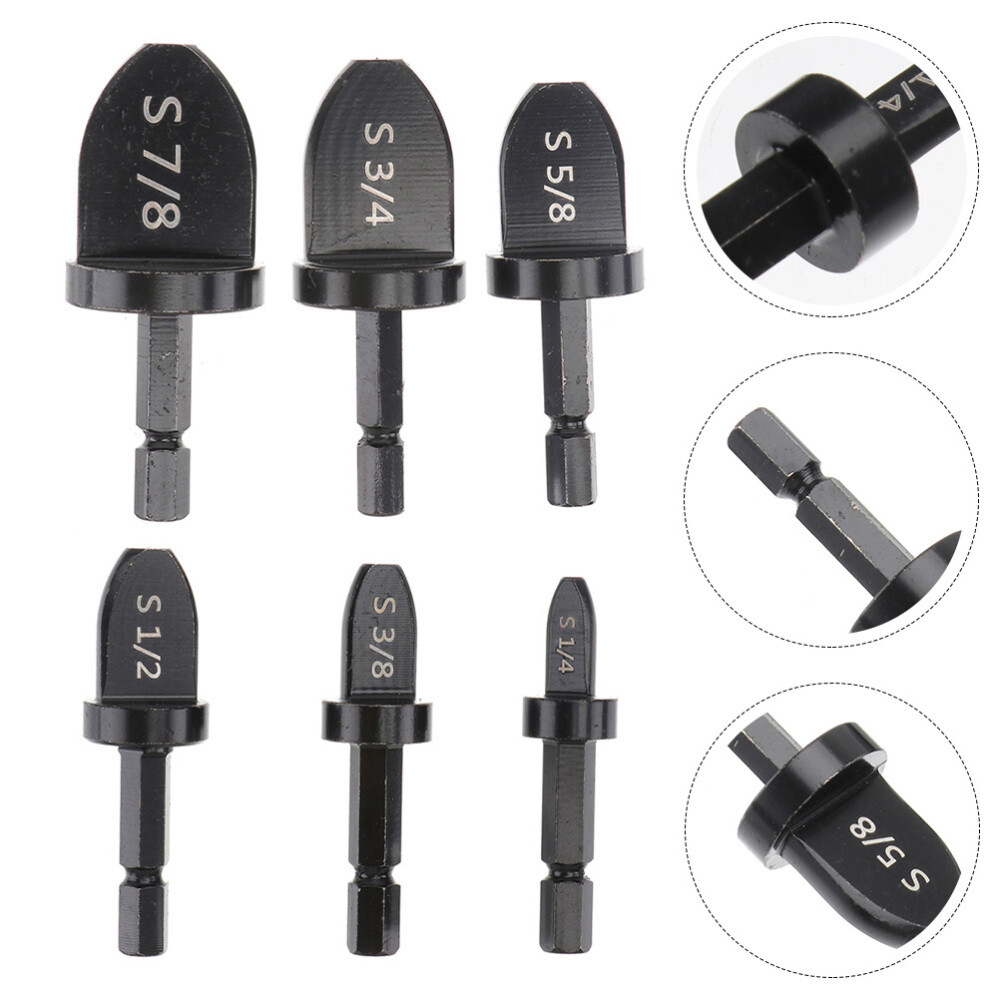 6pcs Pipe Expander Tool Flaring Hvac Imperial Tube Support Plumbing Tools