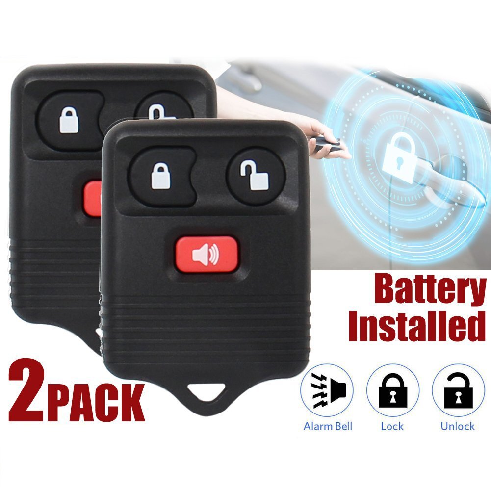2 Key Fob Keyless Entry Remote For Ford F150 F250 F350 Expedition Focus Escape