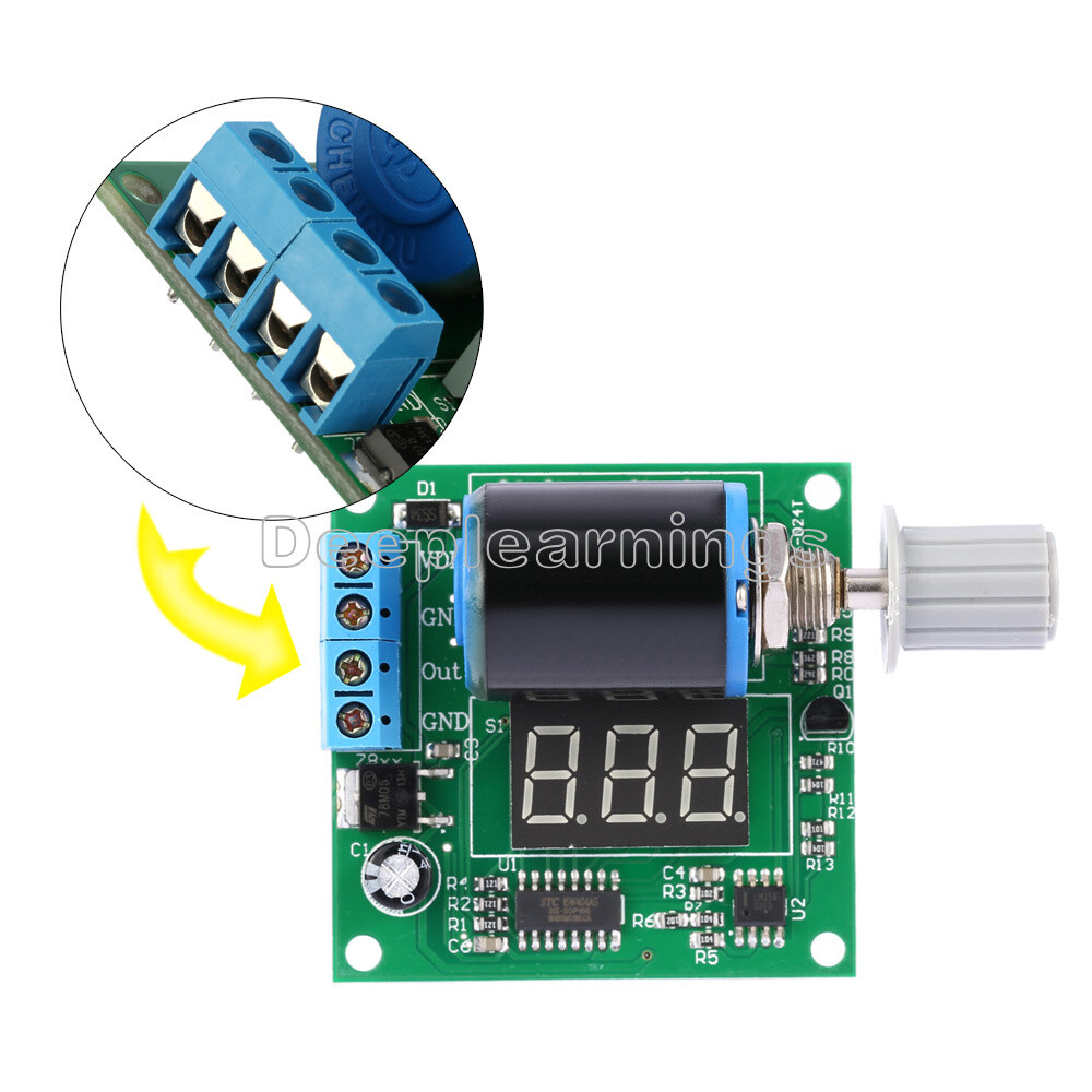 Adjustable Digital Current Signal Generator Module Board DC 0.1mA/4-20mA NEW