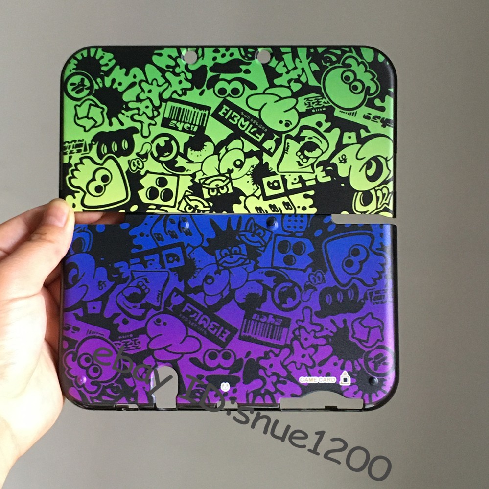 Custom Graffiti Pattern For New Nintendo 3DS XL LL Top Bottom Protective Case