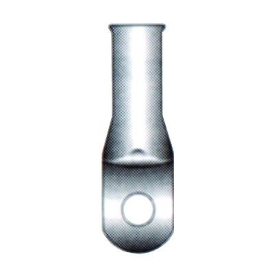 Cable Lug, 21/64 in Stud Hole, 0.334 in  Barrel, 2 to 6 Cable Cap, Lenco 07005