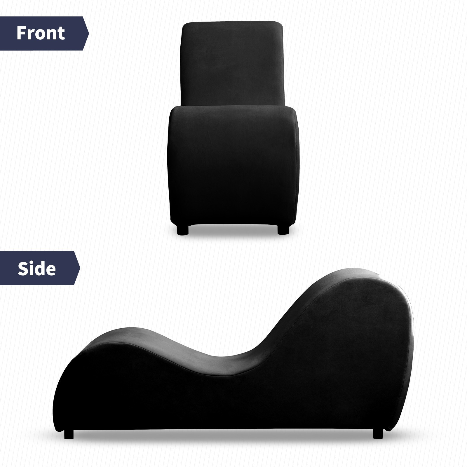 Zafly Yoga chair with backrest, Meditation Seat Chaise Lounge for Home & Office