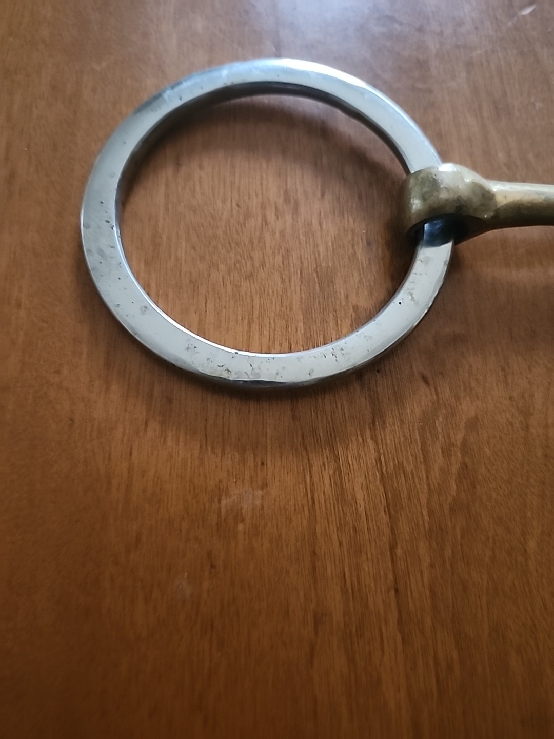 O-Ring Copper Snaffle Bit Unbranded 5"
