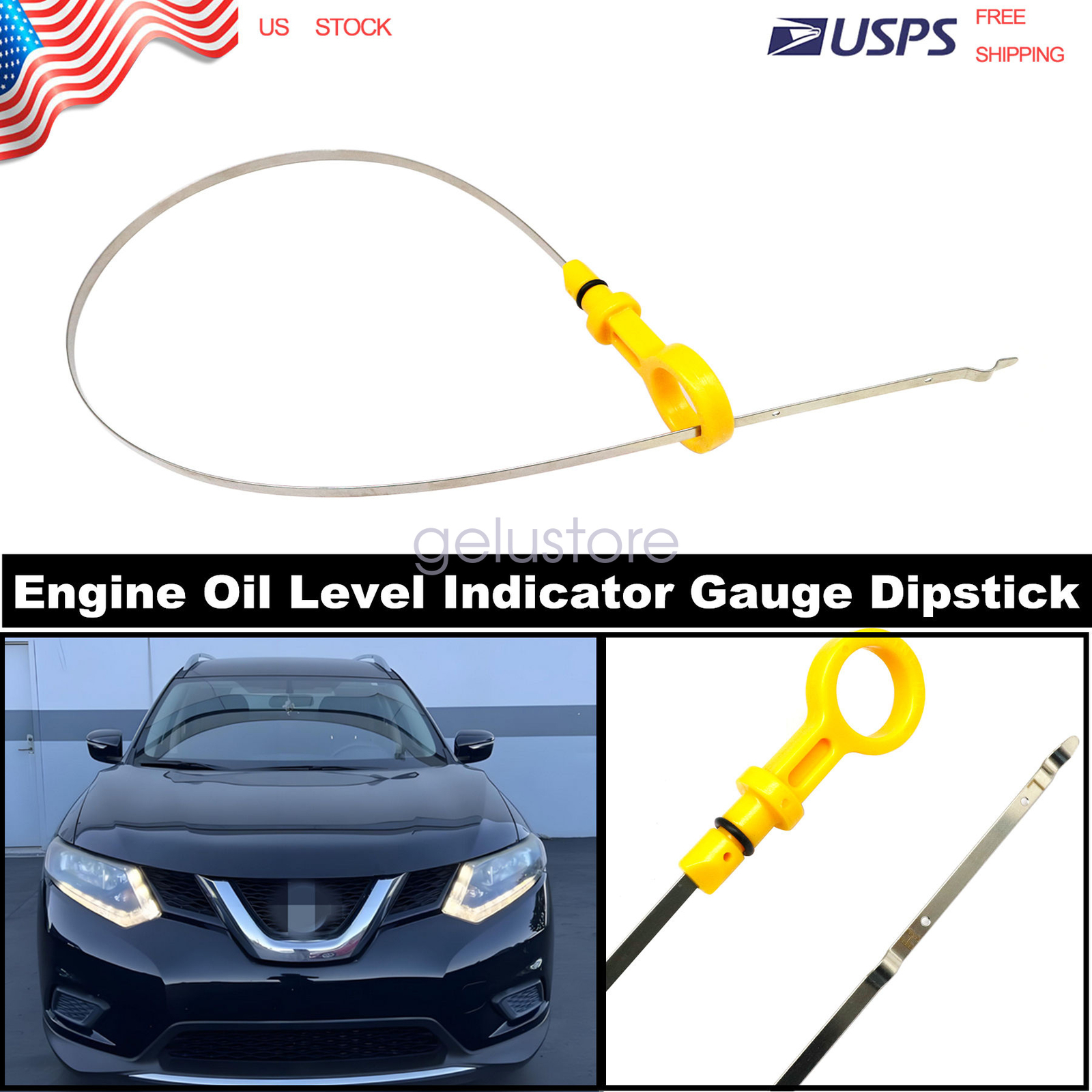 11140-3TA0A Engine Oil Level Dipstick For Nissan Rogue 2014-2020  Altima 13-2016