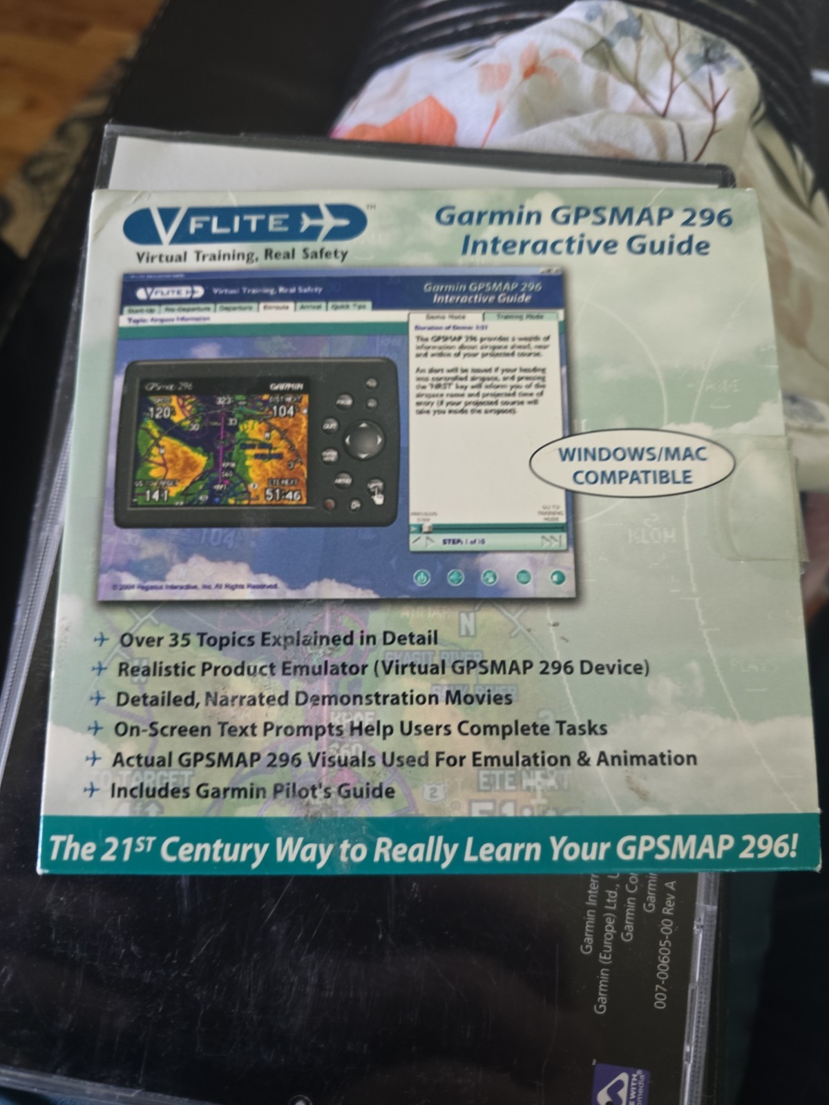 Flight Garmin GPSMAP 296 Interactive Guide