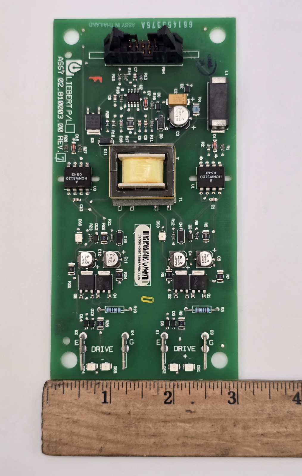 Liebert 02-810003-00 Control Circuit Board REV 7 PCB Assembly UPS System