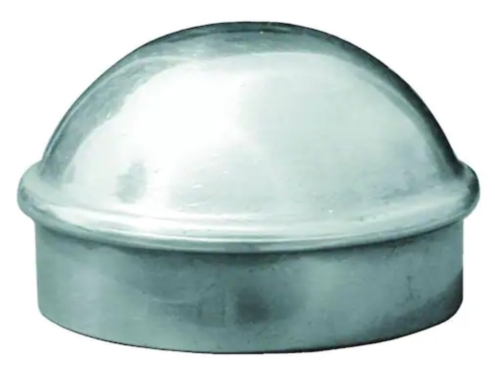 Everbilt 1-5/8 in. Galvanized Aluminum Chain Link Fence Post Cap